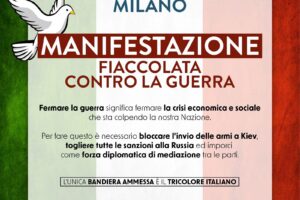 Uniti contro la Guerra 🇮🇹 Milano 4 Dicembre