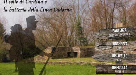 Escursione – il colle di Cardina e la linea Cadorna