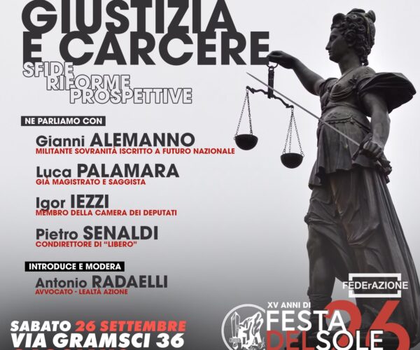 Giustizia e carcere: sfide, riforme, prospettive