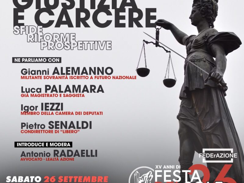 Giustizia e carcere: sfide, riforme, prospettive