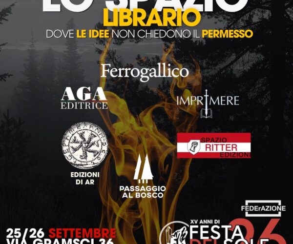 Lo Spazio Librario alla Festa del Sole 2026