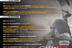 Festa del Sole 2026: il programma della due giorni