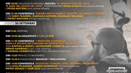 Festa del Sole 2026: il programma della due giorni
