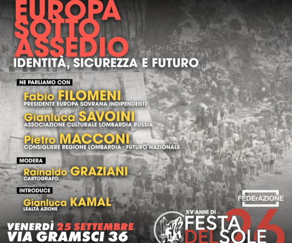 Europa sotto assedio: identità, sicurezza e futuro