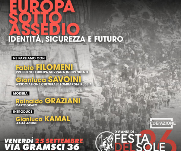 Europa sotto assedio: identità, sicurezza e futuro