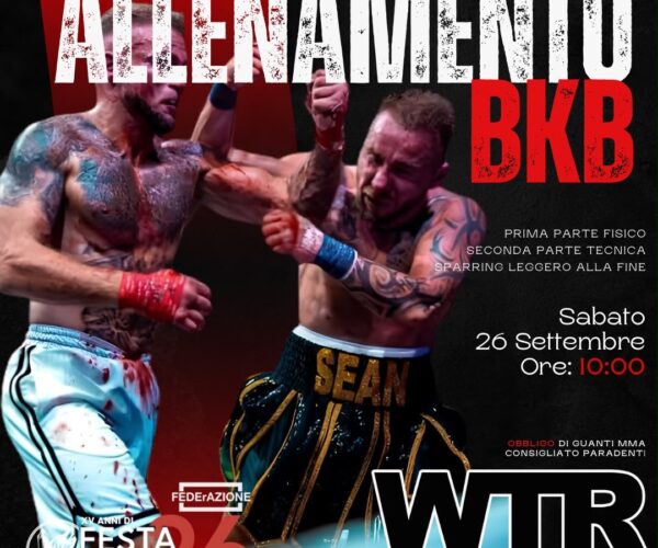 Allenamento BKB by WTR alla Festa del Sole